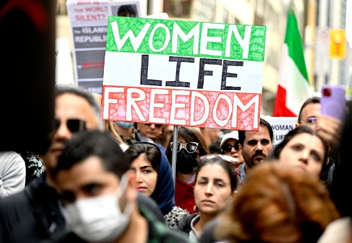 Iranians of all social classes have united to protest the strict laws regarding womens clothing in their country.