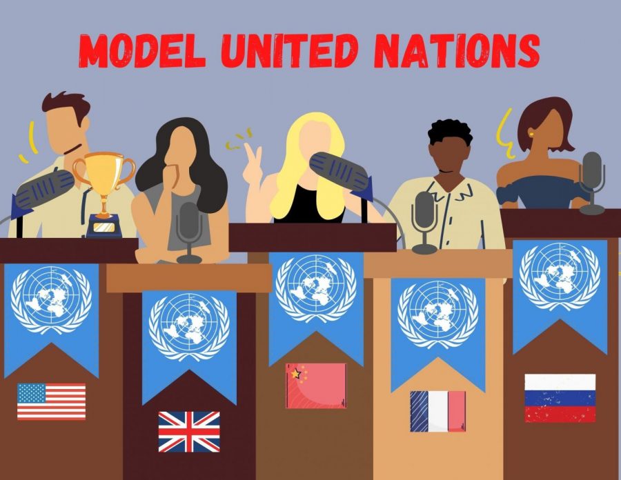 Students in Model UN participated in debates about the USA PATRIOT Act, the Balkans War Crisis, a committee on Harry Potter, and many more.