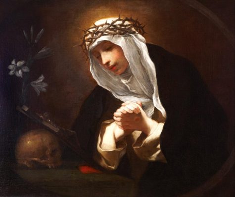 Saint Catherine of Siena, a glorius saint and doctor of the church dedicated to love and passion of Gods will. 