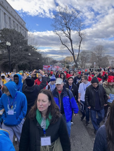 A birds-eye view of the 2023 March for Life