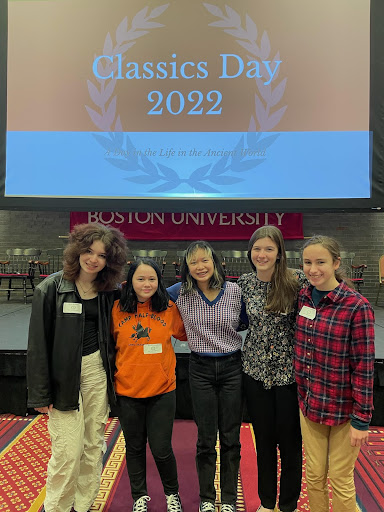  5 Montrose JCL Members at the Massachusetts JCL’s annual Classics Day