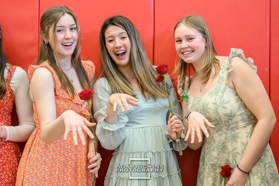 Juliette+with+Sophie+Cronin+23+and+Katrina+Barnes+23+at+their+Junior+Ring+Ceremony