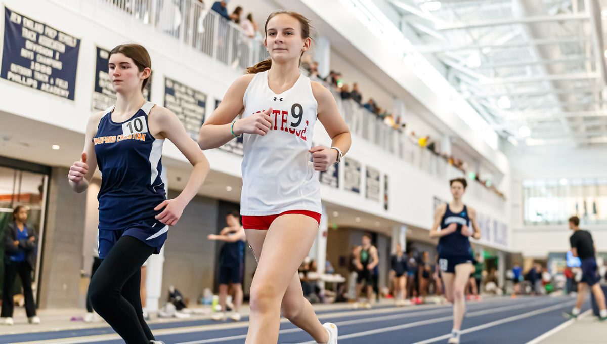 Montrose athletes competed at indoor track meets throughout the season. 