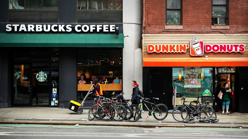 What will you choose; Starbucks or Dunkin?
