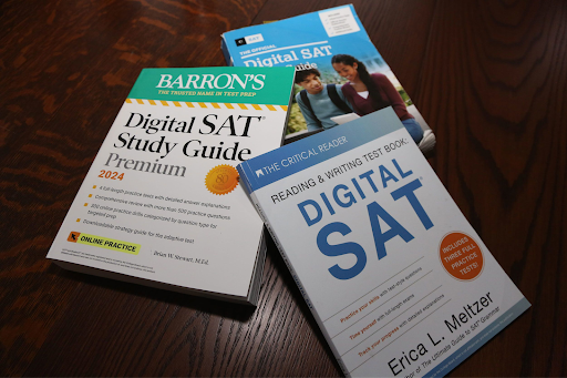 New digital SAT prep books