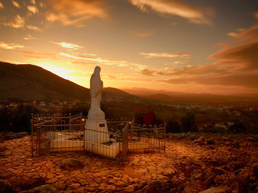 Statue of our Lady of Medjugorje