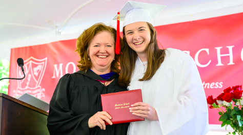 Kate Novack ‘24 at the Montrose Class of ‘24 Graduation Ceremony