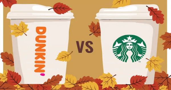 The age-old question return for the season- Dunkin or Starbucks?