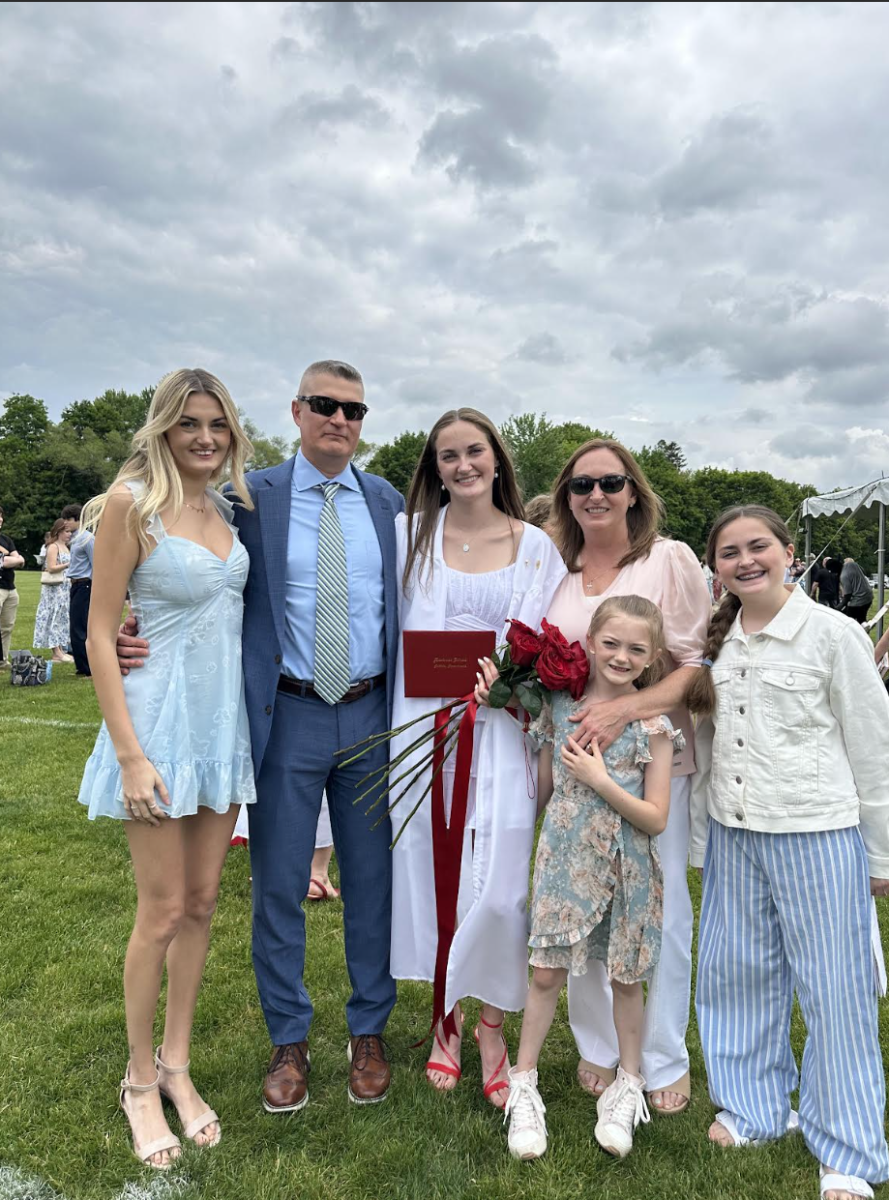 The Beard family celebrating Rosie '25 at her Montrose graduation!
