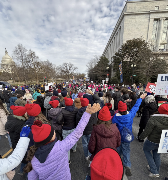 The crowd at the 2026 March for Life
