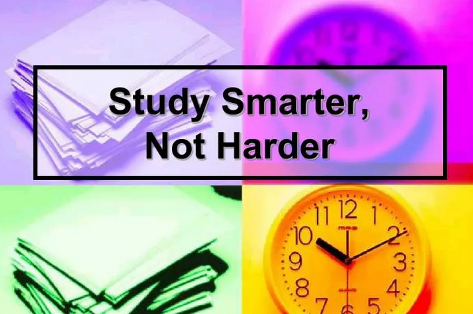 Study smarter, not harder!