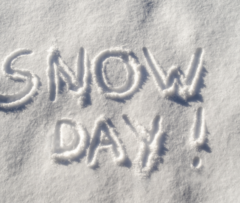 Snow day in the snow