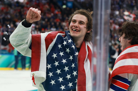 Jack Hughes Traded His Tooth For a Gold Medal.