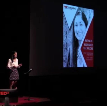 Nathalie Falcao '17 spreads her ideas on the true meaning of success in her TEDx Talk.