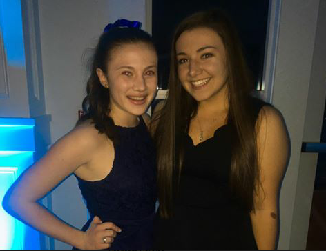 Maggie Gilbert 18 and Olivia Goughan 18